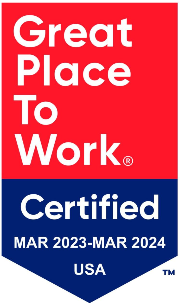 great place to work image Great Place to Work Certified 2023-2024 Badge